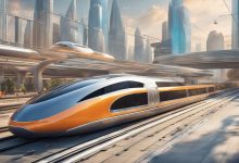 النقل المستقبلي: من السيارات ذاتية القيادة إلى القطارات الفائقة السرعة.
