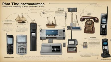 تطور وسائل الاتصال: من التلغراف إلى الجيل الخامس من الهواتف الخلوية.