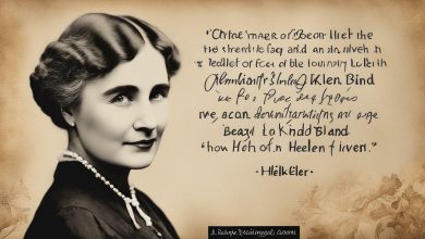 هيلين كيلر: العالم في الظلام والصمت.